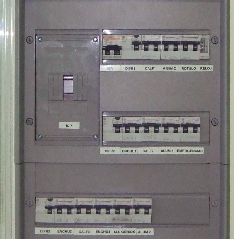 Armario eléctrico